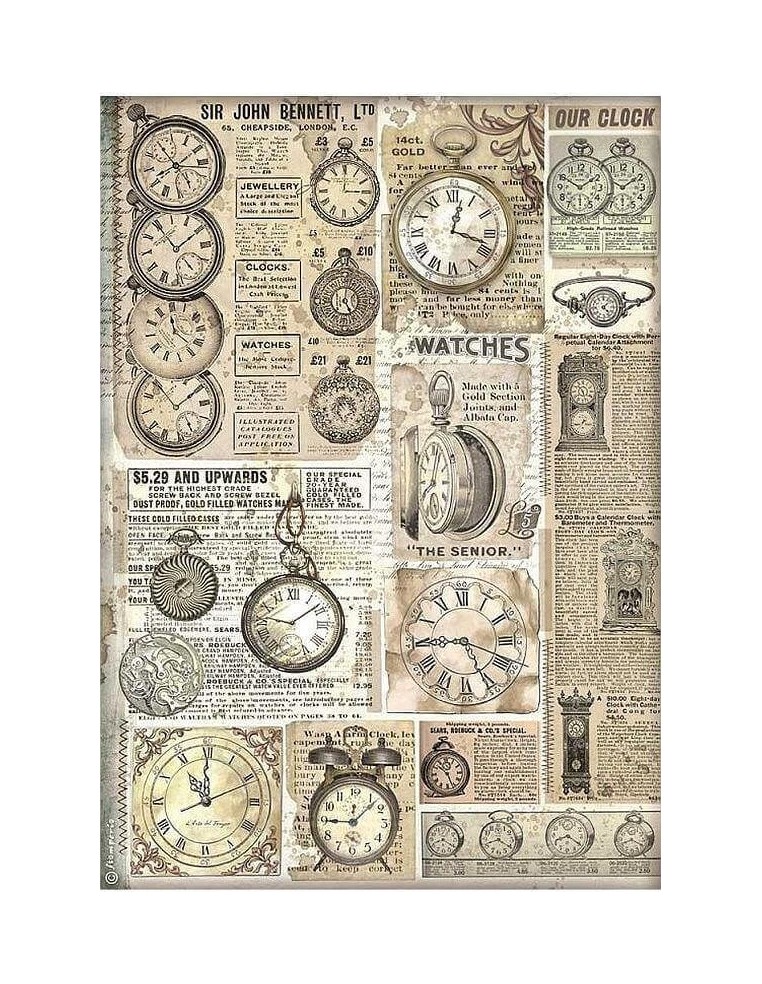 Papel arroz decoupage caballos: hombre decora cómoda con diseño de caballos