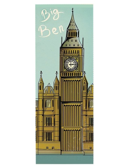 Papel de arroz Stamperia London Big Ben para manualidades y decoración creativa Papel de arroz Stamperia London Big Ben para manualidades y decoración creativa
