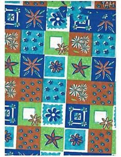 Papel Scrapbooking Cuadrados Decorados 50x70 cm para manualidades únicas