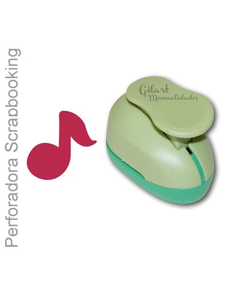 Perforadora nota musical grande Stamperia para scrapbooking