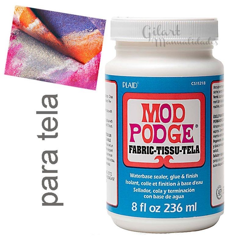 Comprar Mod podge fabric tissu tela 236 ml - Gilart Manualidades