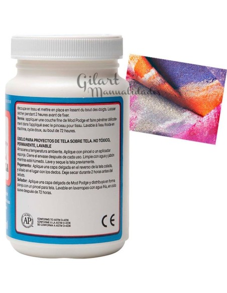 Comprar Mod podge fabric tissu tela 236 ml - Gilart Manualidades