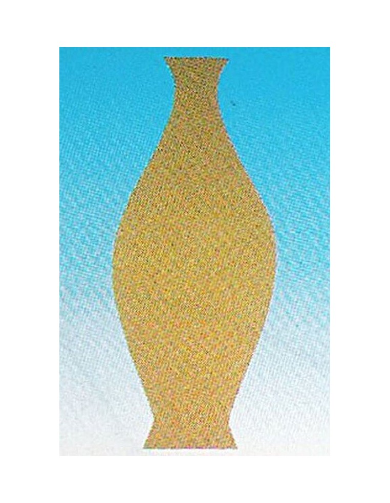 Silueta Vasija de madera dm ideal para pintar, decorar o aplicar técnicas creativas.