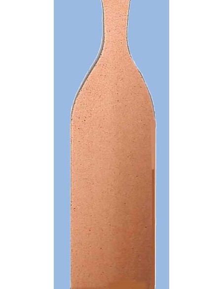 Silueta Botella madera DM 310 x 85 mm para manualidades, ideal para decorar con estilo.