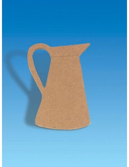 Silueta Madera DM Lechera 185x110mm para decorar, pintar y estañar. Silueta Madera DM Lechera 185x110mm para decorar, pintar y estañar.