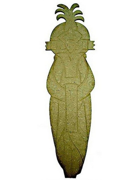 Silueta Madera DM Africana Tótem. ¡Añade cultura a tus manualidades! Silueta Madera DM Africana Tótem. ¡Añade cultura a tus manualidades!