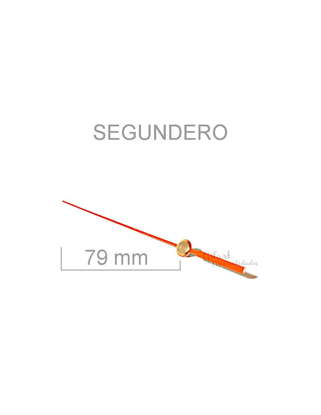 Comprar Segunderos de Aluminio para Relojes 79 mm Gilart