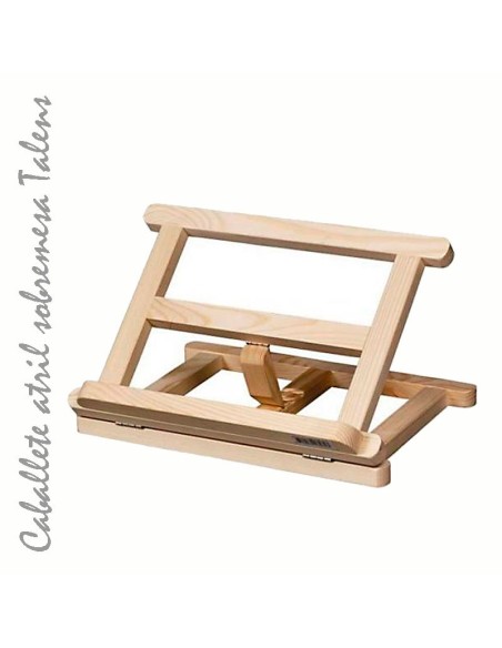 Caballete Plegable de Sobremesa Talens Madera de Haya: Arte, diseño y comodidad para tu estudio.