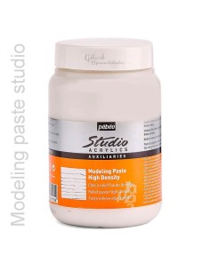 Pasta de relieve Pebeo Studio Acrylic 500 g para texturas y volumen en tus obras.