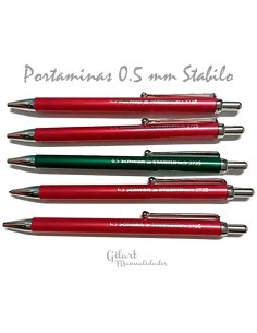 Portaminas Stabilo Lack 3735 0.5 mm para dibujo técnico, bocetos y escritura precisa.