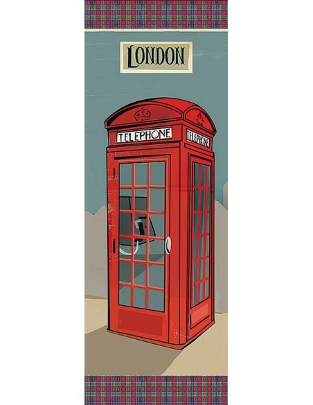 Papel de arroz Stamperia London Telephone de 24x60 cm ideal para decoupage. Papel de arroz Stamperia London Telephone de 24x60 cm ideal para decoupage.