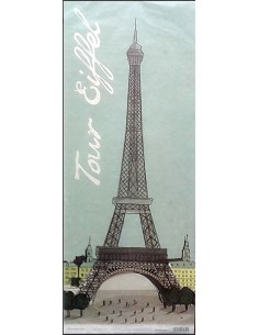 Papel de arroz para decoupage Stamperia Torre Eiffel para manualidades y bellas artes