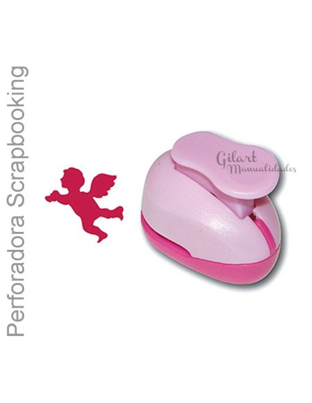 Perforadora mini de angel de Stamperia para scrapbooking y manualidades