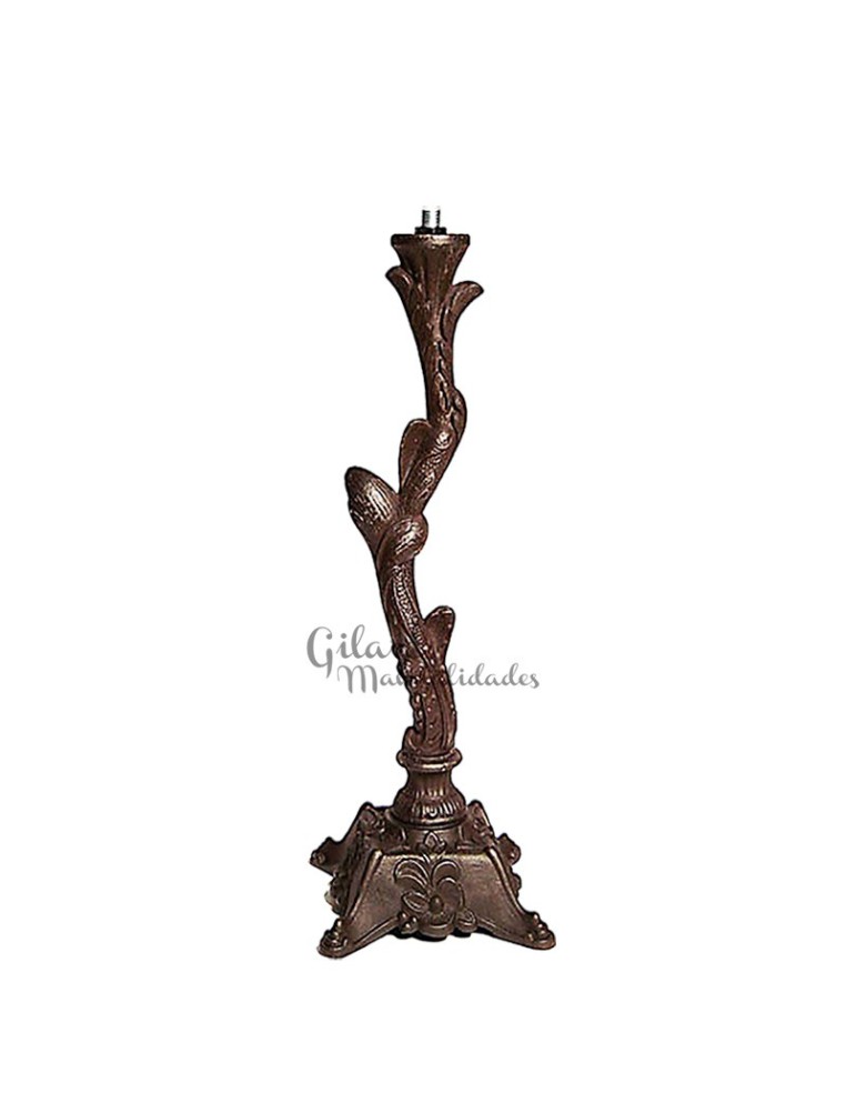 Comprar pie de lámpara árbol zamak estilo Tiffany 31 cm | Gilart