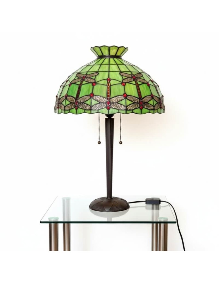 Pie de Lámpara Cónico Tiffany 33 cm para crear lámparas de mesa artesanales