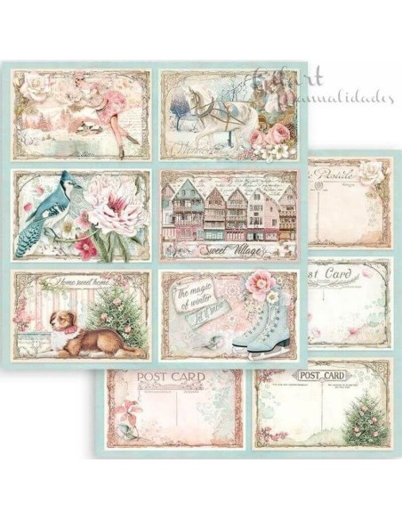 Colección de postales invernales: dulzura, magia y el encanto de la estación en cada detalle Colección de postales invernales: dulzura, magia y el encanto de la estación en cada detalle