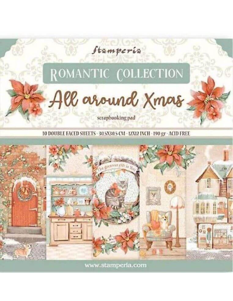 Diseños navideños, vintage y acogedores. Perfecto para tus creaciones festivas.