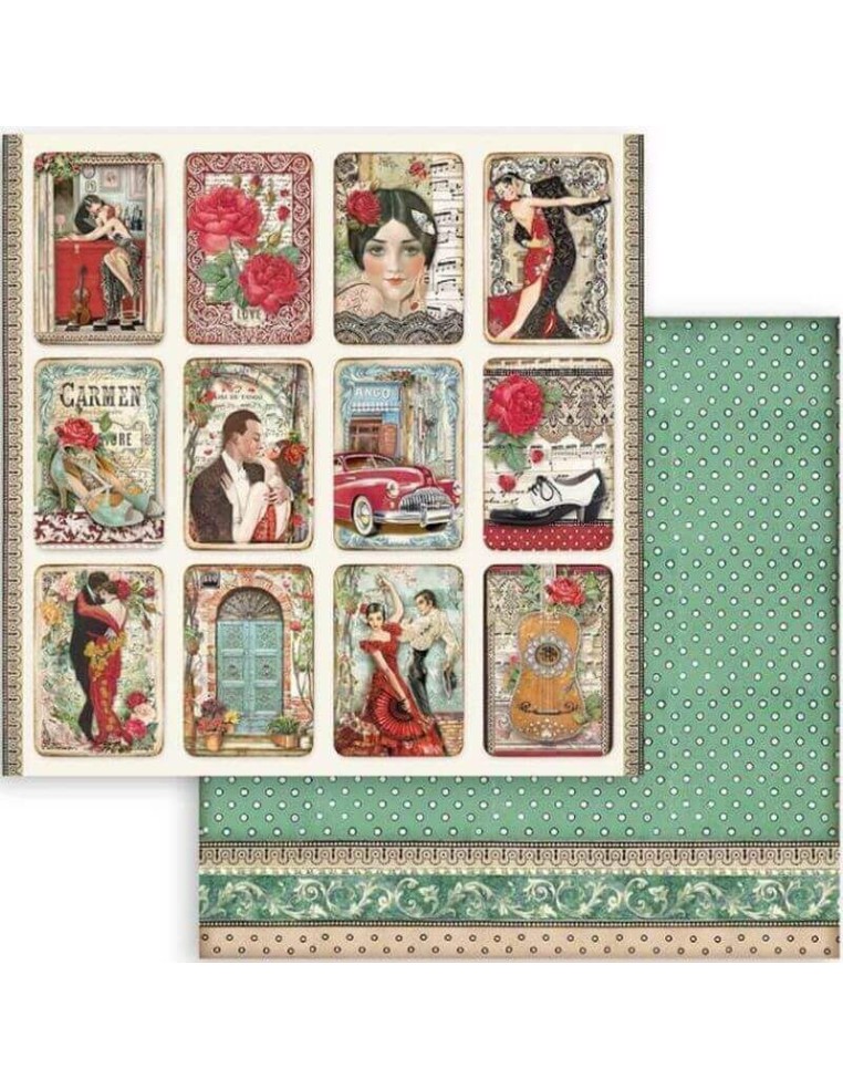 Estilo flamenco y vintage. ¡Perfecto para tus proyectos creativos!