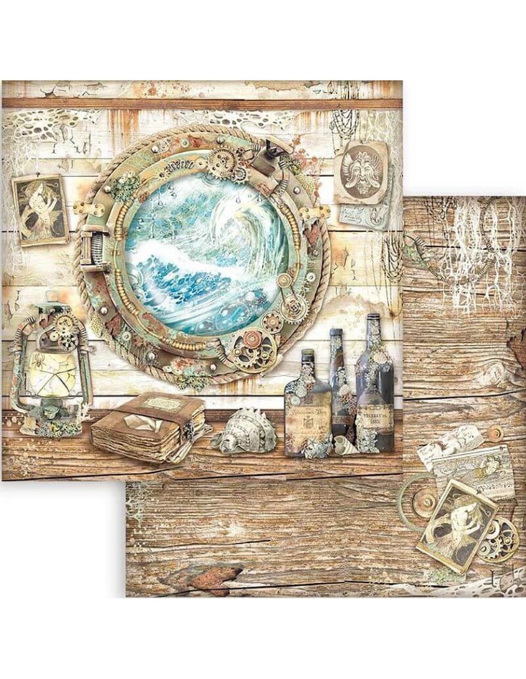 Un camarote vintage con vista al mar. ¡Crea tus propios recuerdos marinos!