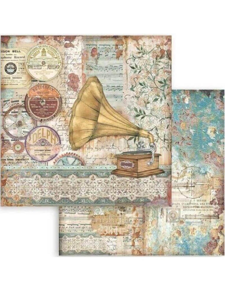 Melodías vintage y encanto steampunk para tus proyectos creativos. 🎶⚙️