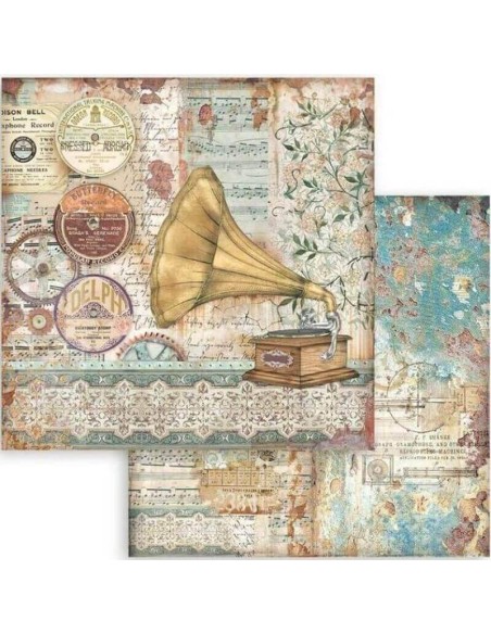 Melodías vintage y encanto steampunk para tus proyectos creativos. 🎶⚙️