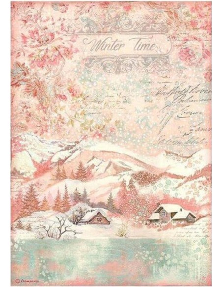 "Winter Time": Escena nevada vintage con cabañas y árboles. Ideal para tus proyectos creativos. "Winter Time": Escena nevada vintage con cabañas y árboles. Ideal para tus proyectos creativos.