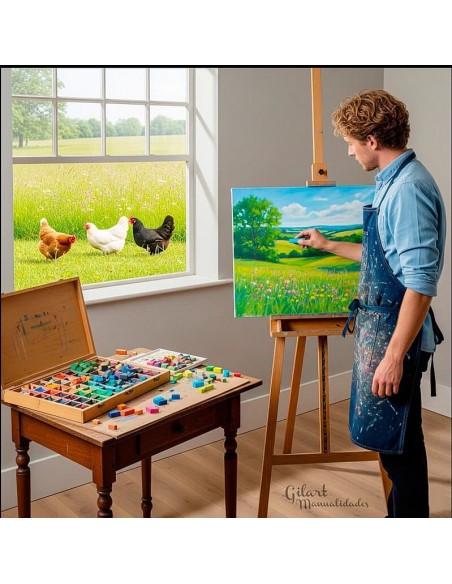 Pasteles suaves Talens Art Creation 24 colores, perfectos para tus proyectos de arte.