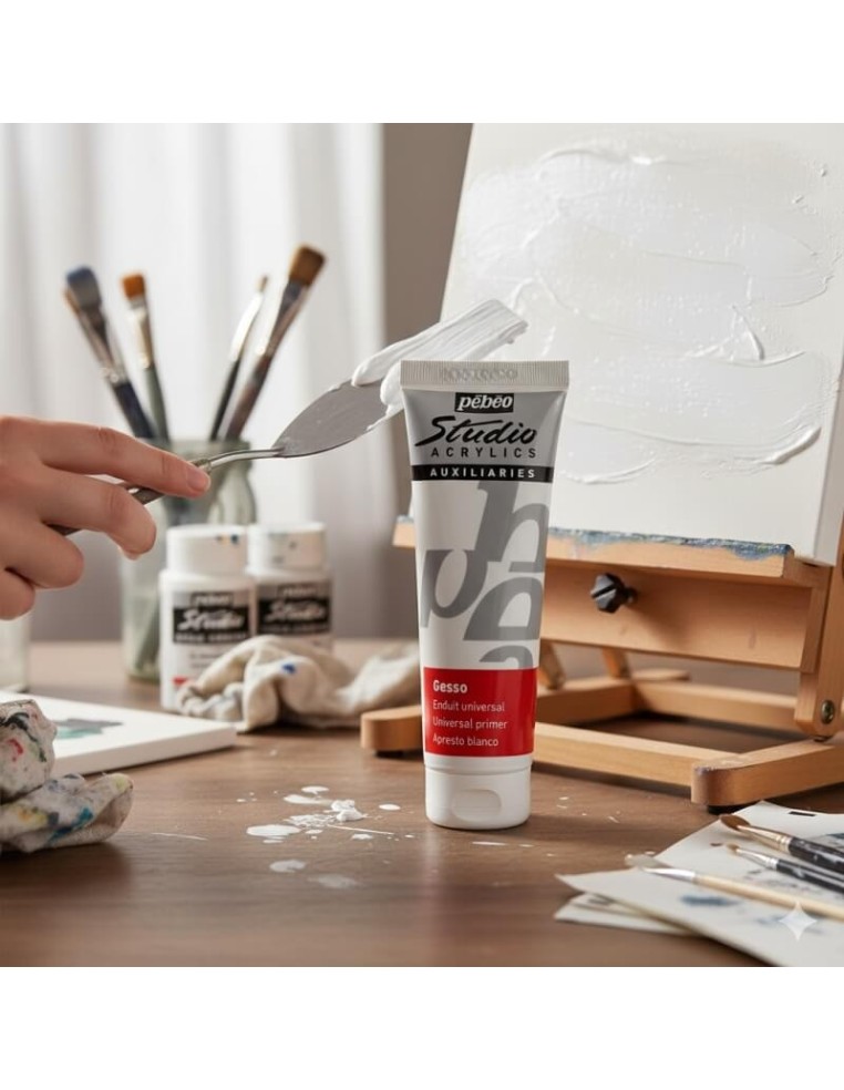 Gesso universal Pebeo, la base perfecta para todas tus obras de arte.