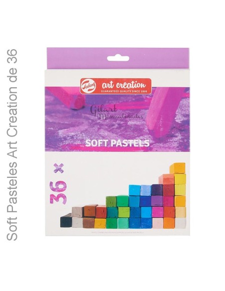 pasteles, suaves, talens, art creation, 36 colores, dibujo, pintura, manualidades, arte