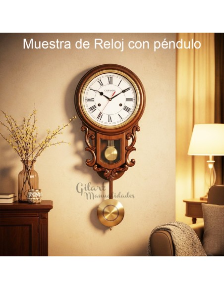 Péndulo de reloj con lenteja de 50 mm. ¡Encuentra el tamaño perfecto para tu reloj! Péndulo de reloj con lenteja de 50 mm. ¡Encuentra el tamaño perfecto para tu reloj!