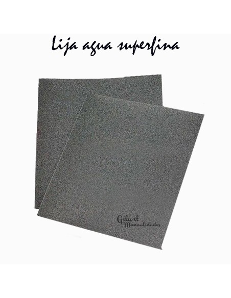 Lija de Agua Grano 1000 Superfina, ideal para pulir y alisar superficies. Lija de Agua Grano 1000 Superfina, ideal para pulir y alisar superficies.