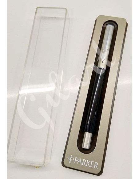 Pluma estilográfica Parker Vector Standard negra cerrada, elegante y lista para usar Pluma estilográfica Parker Vector Standard negra cerrada, elegante y lista para usar