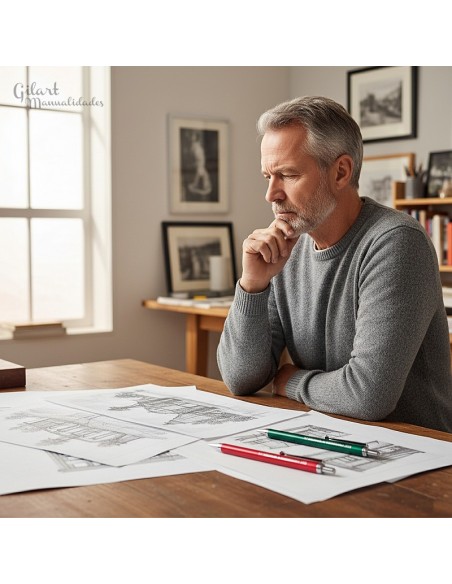 Un momento de reflexión y creatividad. La precisión de los portaminas STABILO Lack da vida a cada trazo. Un momento de reflexión y creatividad. La precisión de los portaminas STABILO Lack da vida a cada trazo.