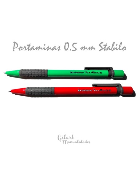 Portaminas Stabilo fun 3135 0.5 mm para escritura y dibujo de precisión.