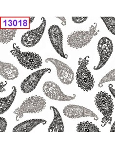 ¡Añade un toque exótico a tus manualidades con estas servilletas de decoupage de cachemir!