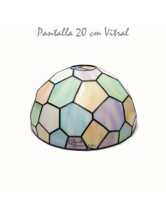 Da rienda suelta a tu creatividad y pinta tu propia lámpara Tiffany vitral.