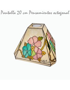 Manualidades DIY: Pantalla Pensamientos pintada. ¡Inspírate! Ver compras del artículo en blanco.
