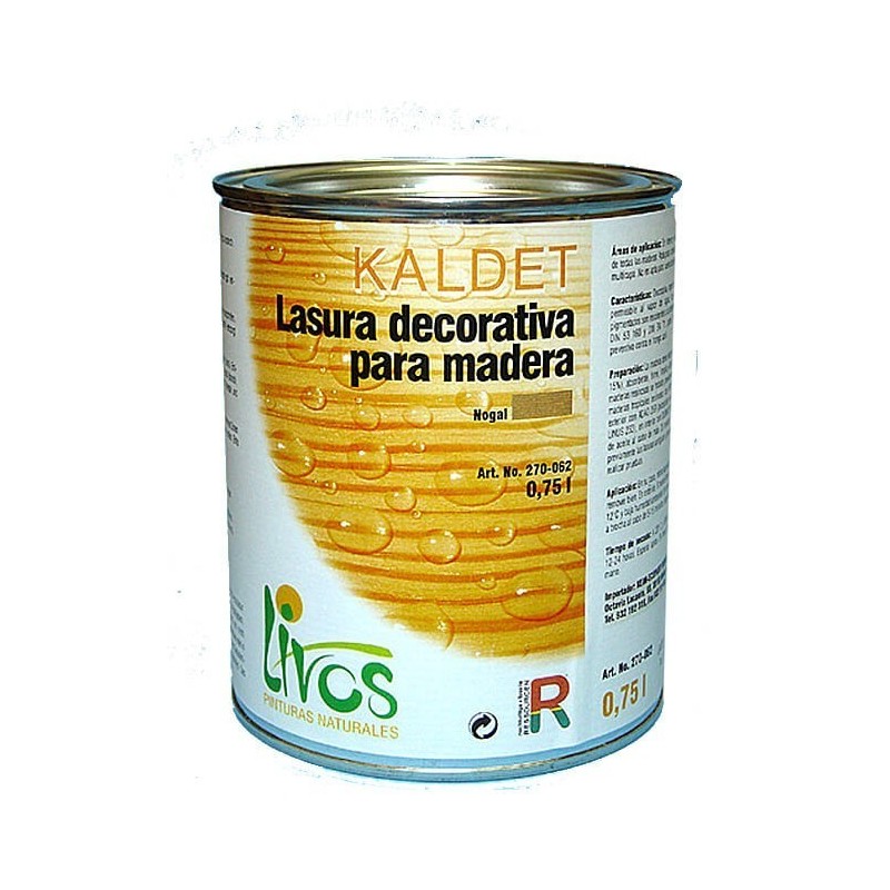 Lasura decorativa livos kaldet nogal 0.75 l