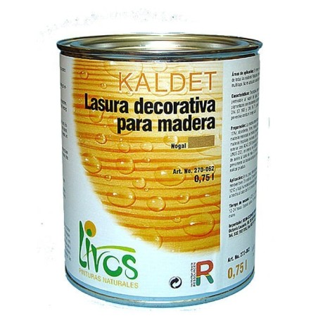 Lasura decorativa livos kaldet nogal 0.75 l