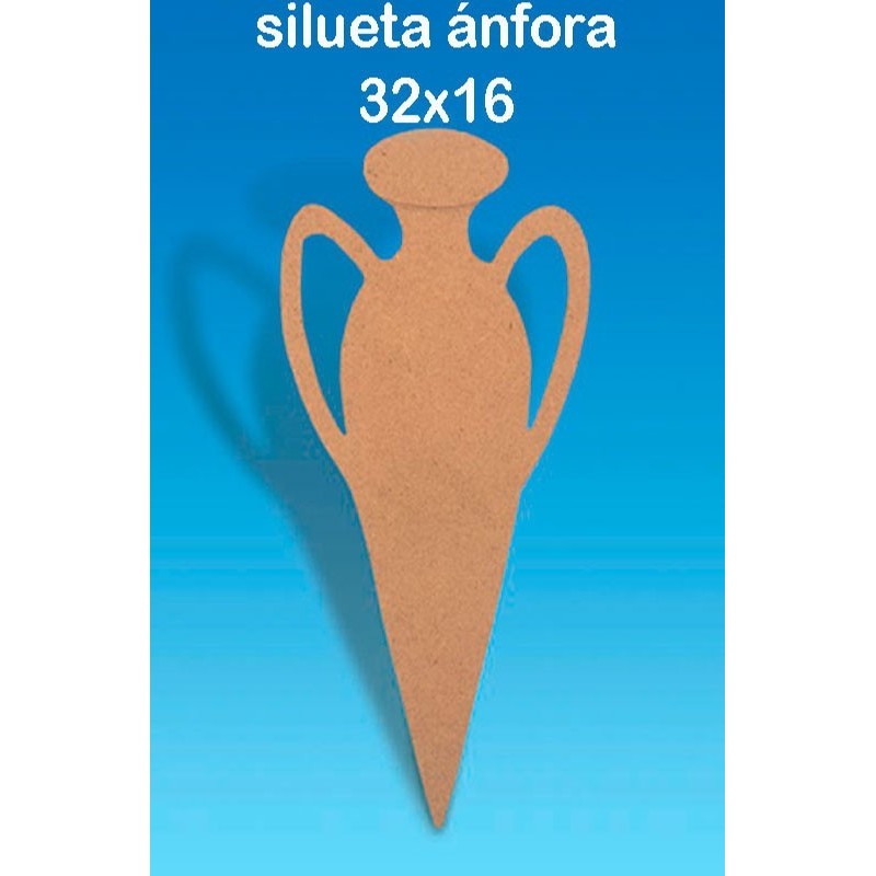 Silueta Ánfora dm 07682 - 320x160 mm