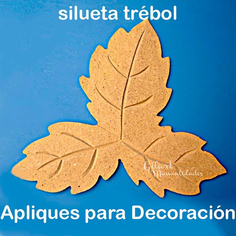 Silueta Trébol dm 7868 01 - 135 x 110 mm