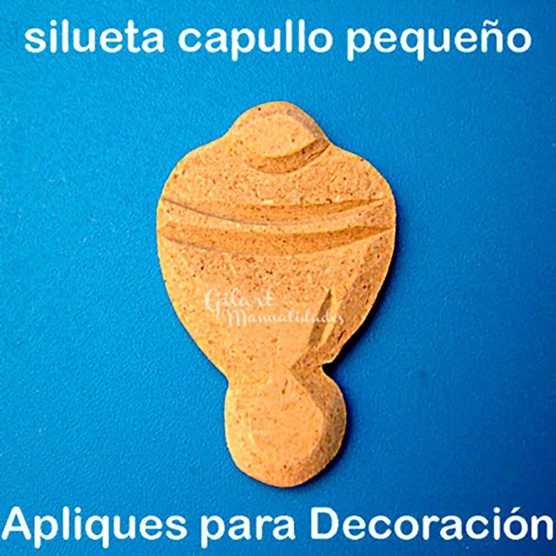 Silueta Capullo dm 7868 07 - 45x30 mm