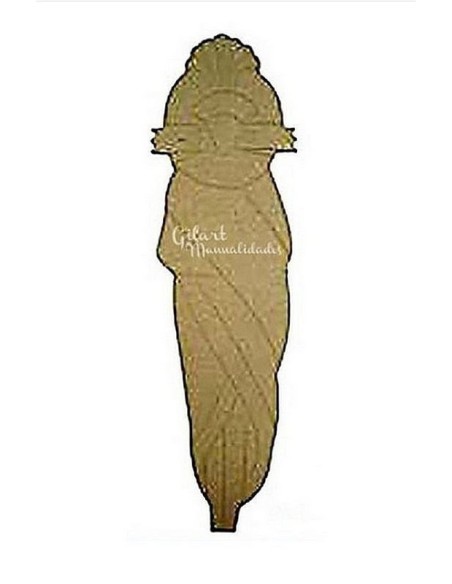 Silueta Africana tótem dm 7360 12 - 235x70 mm