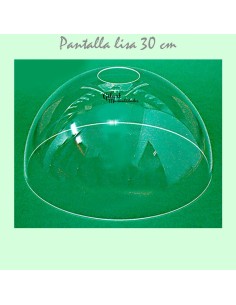 Pantalla de metacrilato 30 cm media bola. Crea tu lámpara estilo Tiffany única.