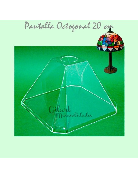 Crea tu propia lámpara Octogonal estilo Tiffany DIY. ¡Dale luz y arte a tu hogar con tus manos!