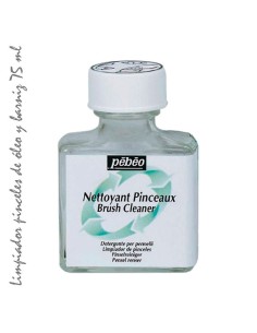 Limpiador de pinceles Pebeo para óleos y barnices. La mejor solución para mantener tus herramientas de arte perfectas.