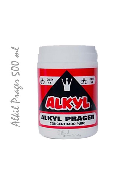 Cola blanca concentrada Alkyl Prager 500 ml para manualidades y bellas artes. Cola blanca concentrada Alkyl Prager 500 ml para manualidades y bellas artes.