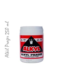 Cola blanca concentrada Alkyl Prager 250 ml, adhesivo y barniz multiusos para manualidades.