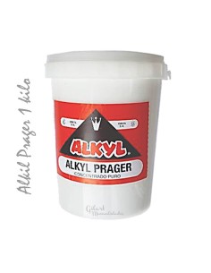 Cola Blanca Concentrada Alkyl Prager 1 kg – Adhesivo multiuso para manualidades, bricolaje y talleres.
