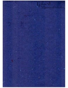 Papel scrapbooking fibra azul 50x70 cm ideal para decorar, forrar y crear